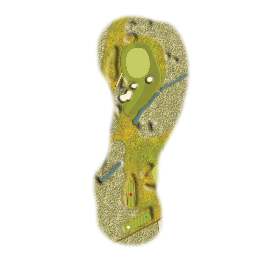 Hole 2 - The Fort layout