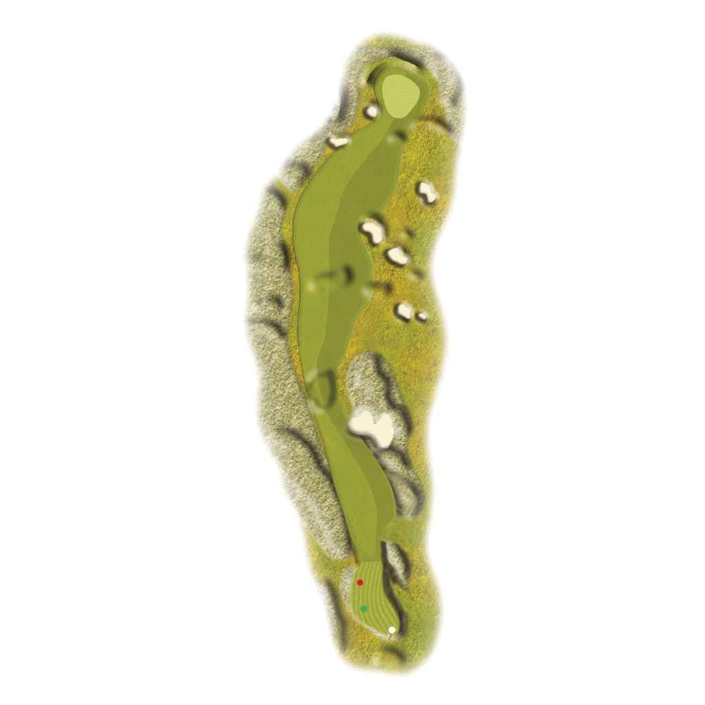 Hole 11 - Killaspugbrone layout