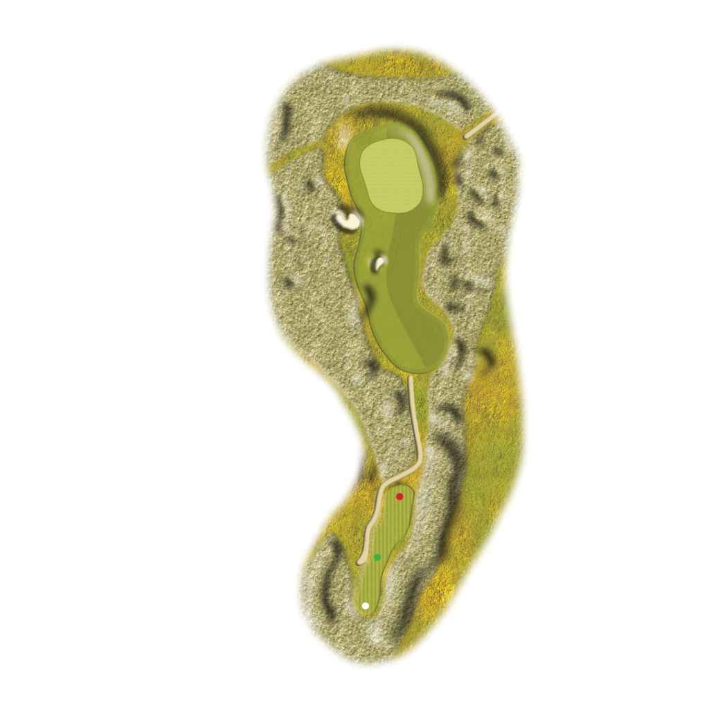 Hole 17 - Knocknarea layout