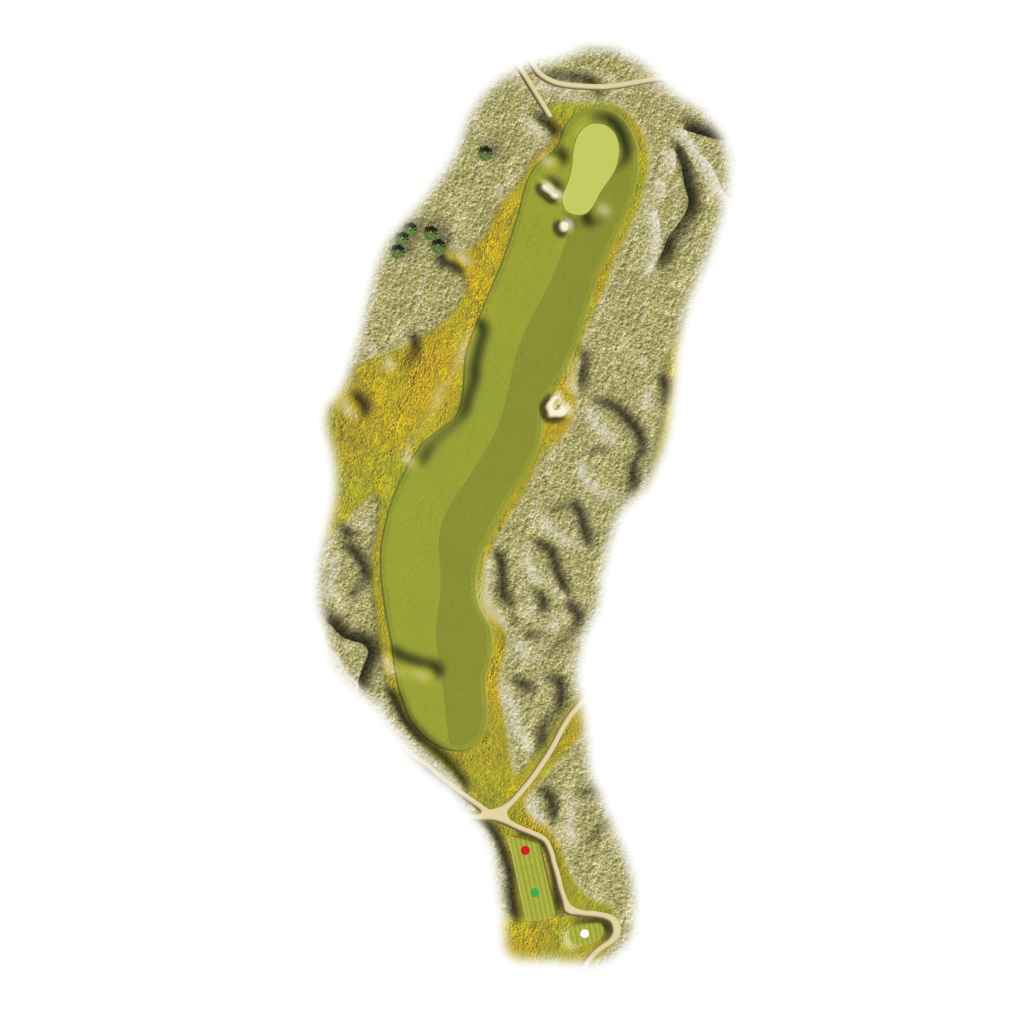 Hole 6 - Into The West layout