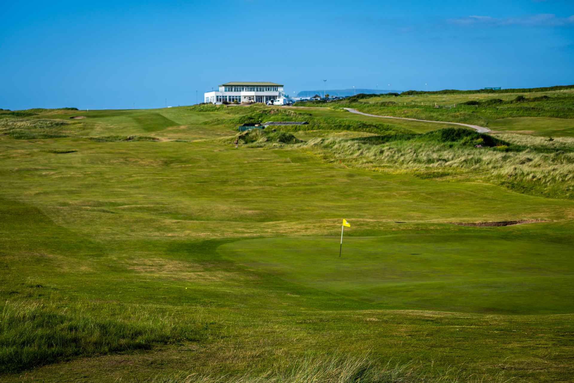 Hole 16 - Portcurry Point - view of the green