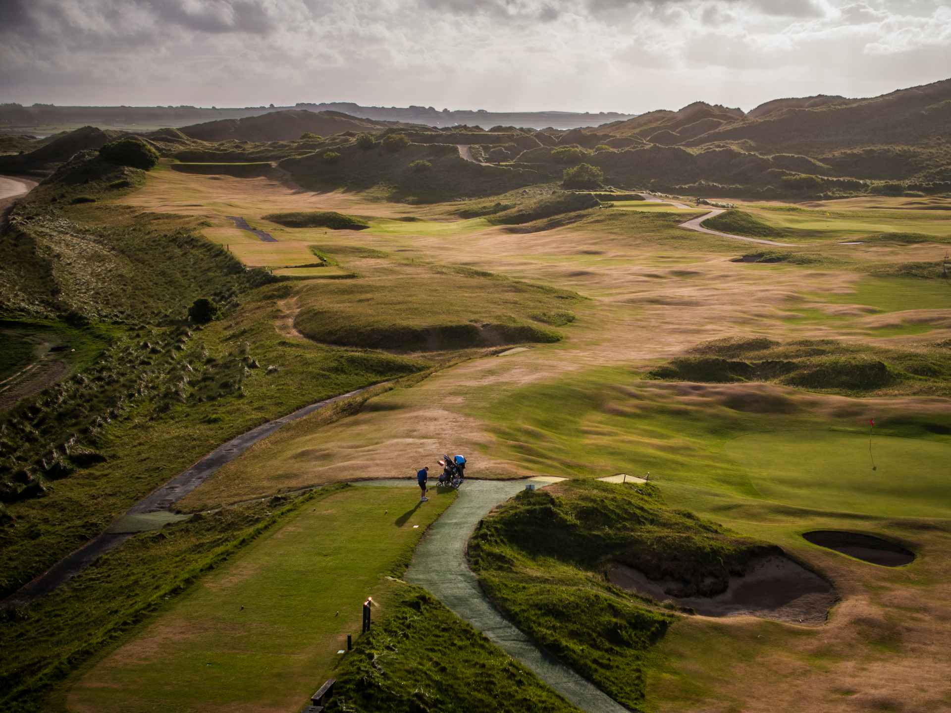 Hole 2 - The Fort - tee off