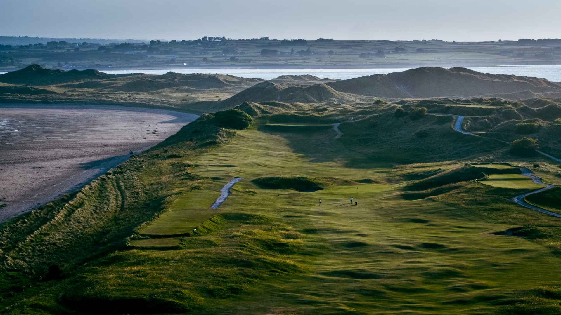 3rd and 4th holes aerial view