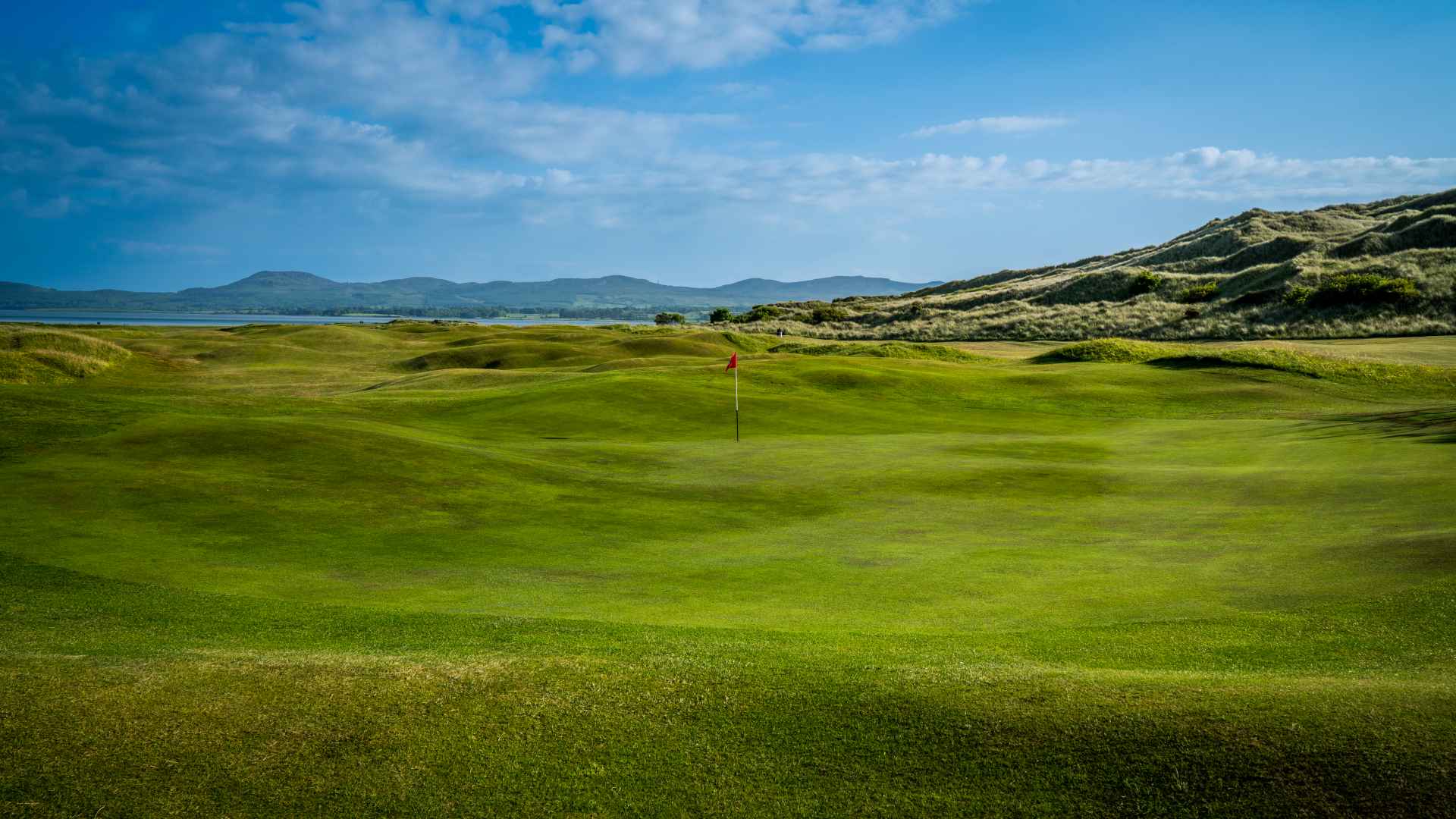 Hole 5 - The Dunes - up close of green