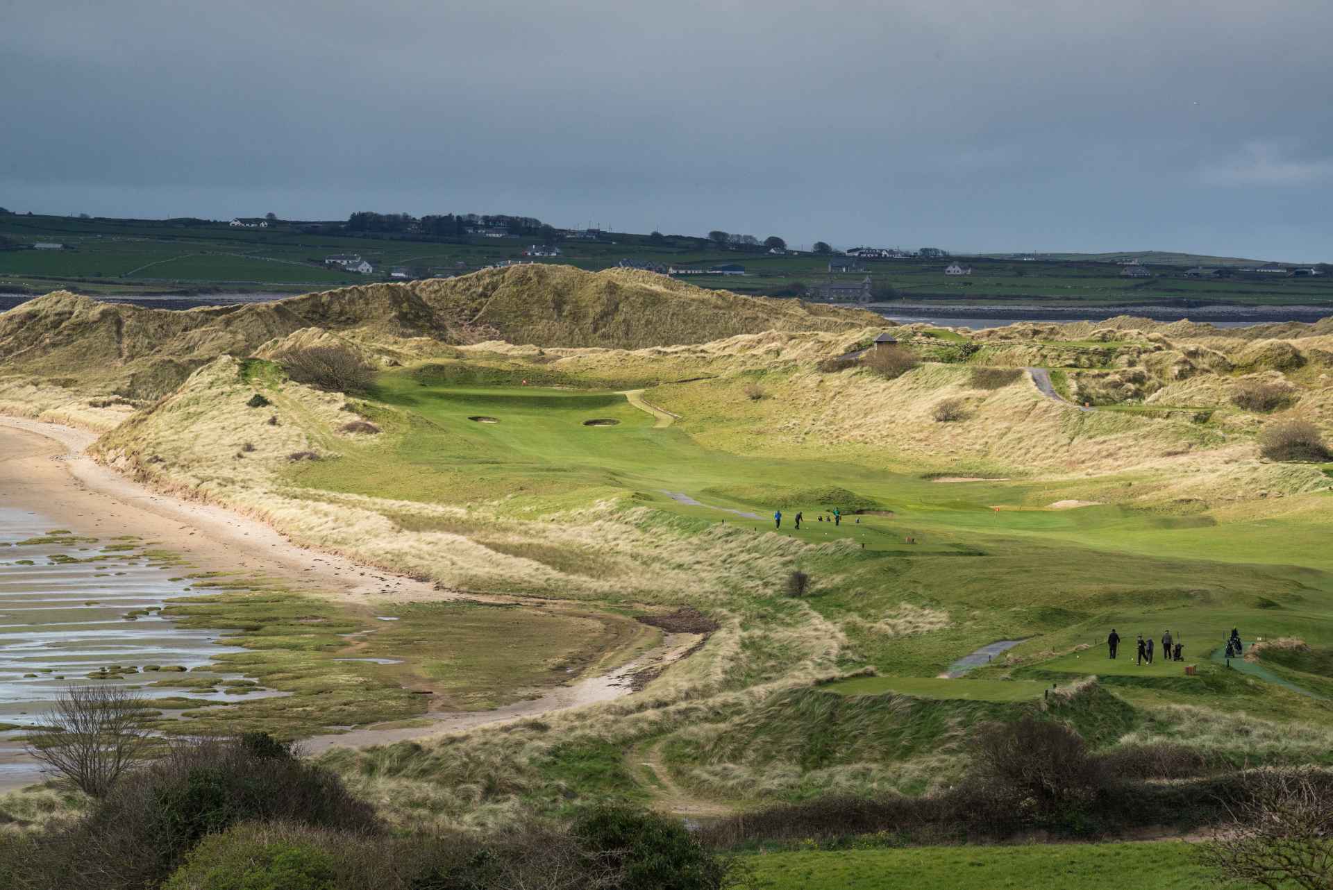 Hole 4 - Bonc Bawn aerial view