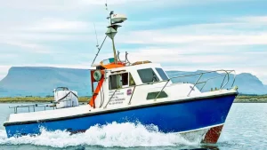 Sligo Boat Charters boat in water